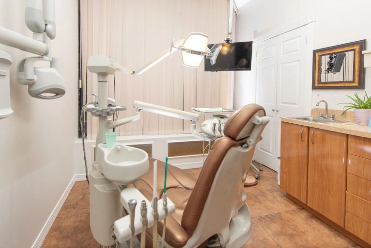 modern dental treatment chair