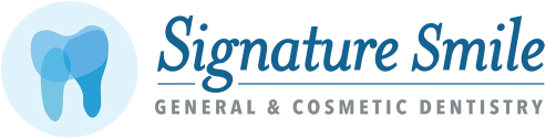 signature smile general and cosmetic dentistry logo